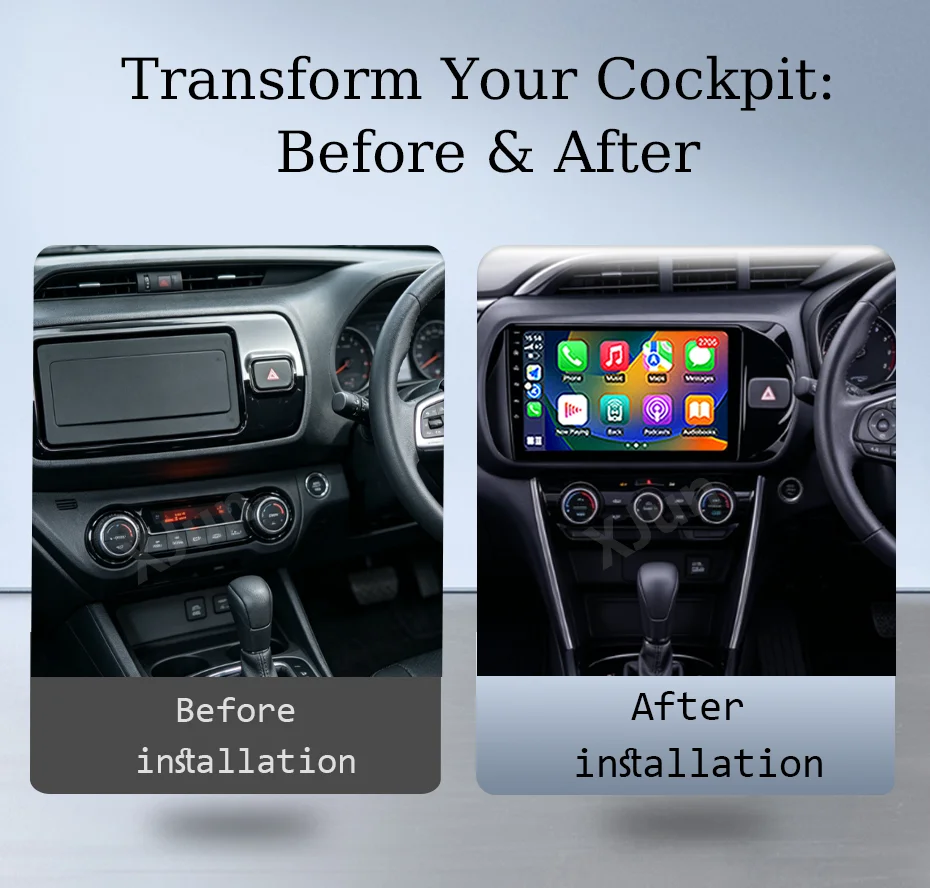 Android 16 Wireless CarPlay GPS 4G for Toyota Vitz 3 III XP130 RHD 2014-2019 Car Stereo 9