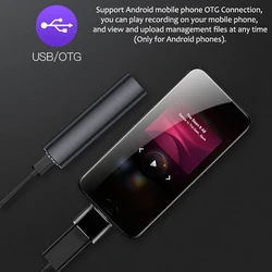 8/16/32G Voice Recorder 600 Hours Dictaphone Audio Sound Mini Recording Activated Digital Micro Flash Magnetic MP3 Player
