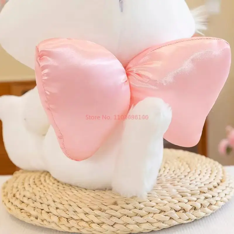 Disney Marie Cat Kawaii Anime gato de peluche Animal relleno almohada juguete decoración de la habitación para pareja regalo de Navidad del Día de San Valentín