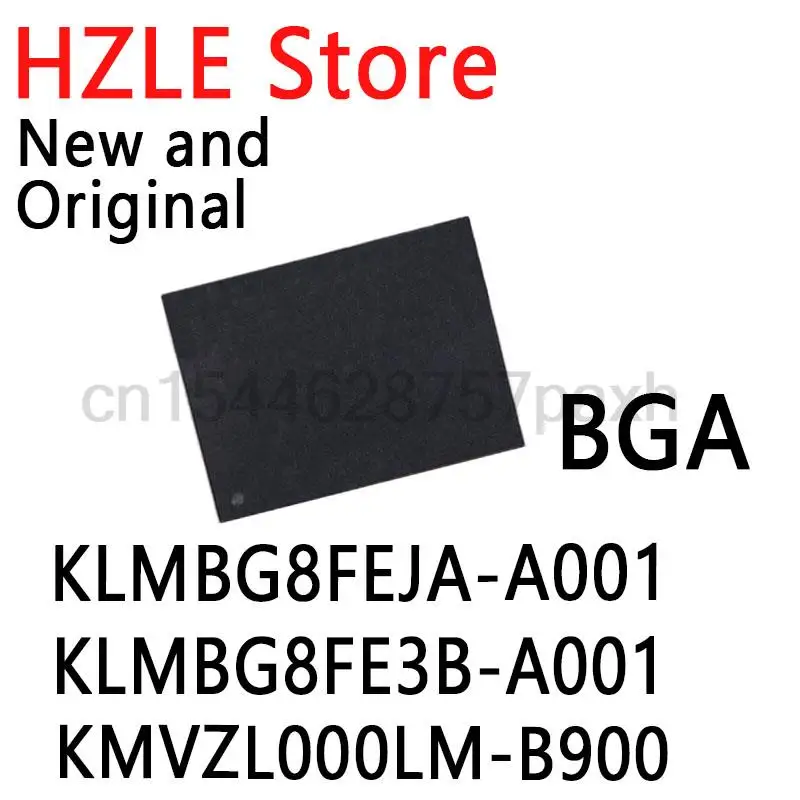 1pcs New and Oiginal test32G BGAKLMBG4GE2A-A001 KLMBG4GE4A-A001 KLMBG4WE4A-A001 KLMBG8FEJA-A001 KLMBG8FE3B-A001 KMVZL000LM-B900