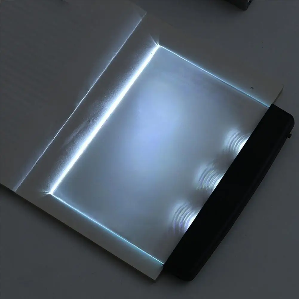 LED Flat Panel Night Vision Reading Light Eye Protection Reading Light USB Charging Student Night Reading Lamp Home Book Lamp