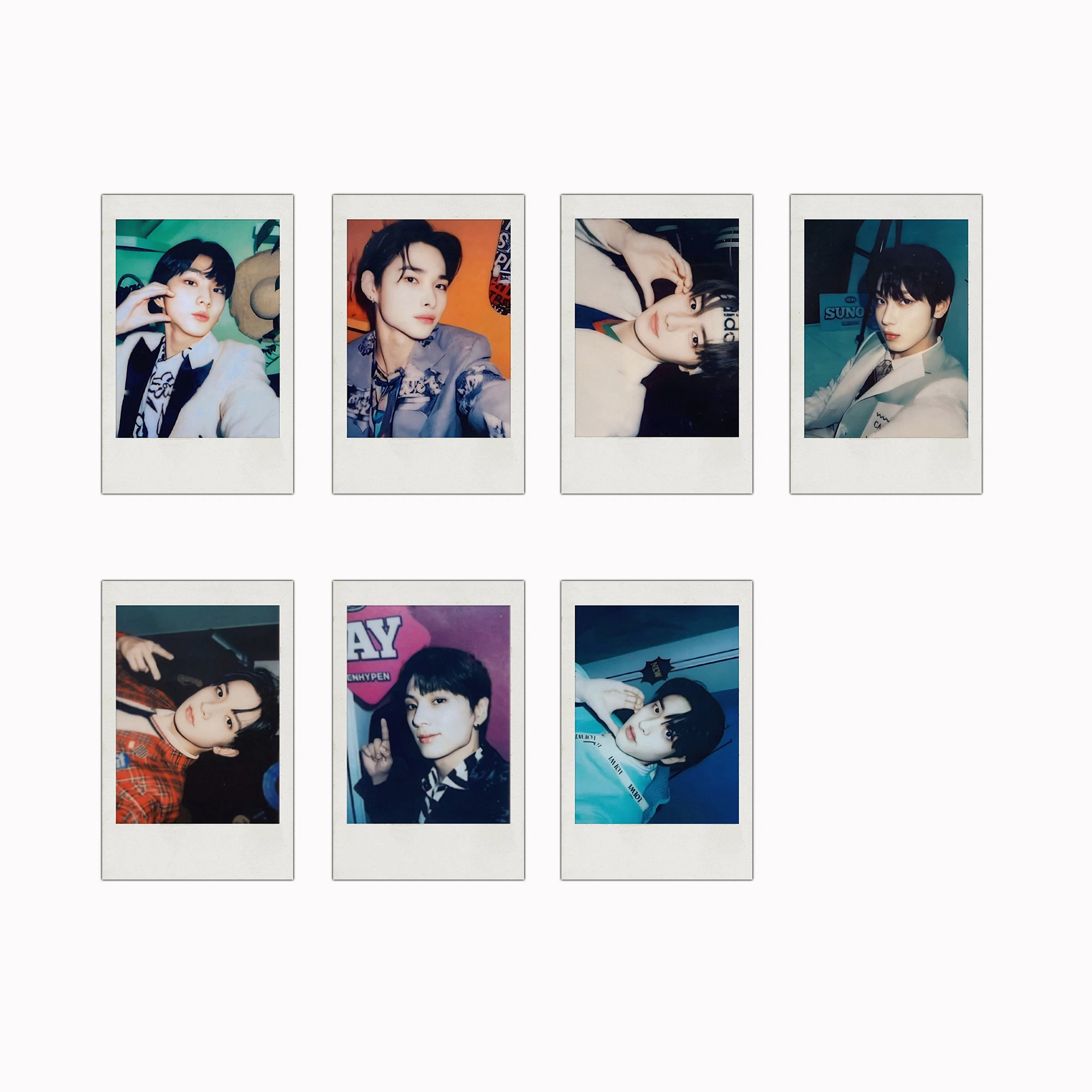 Kpop EN 2023 GGU GGU PACKAGE Small Card High Quality Collects Postcards for Fans