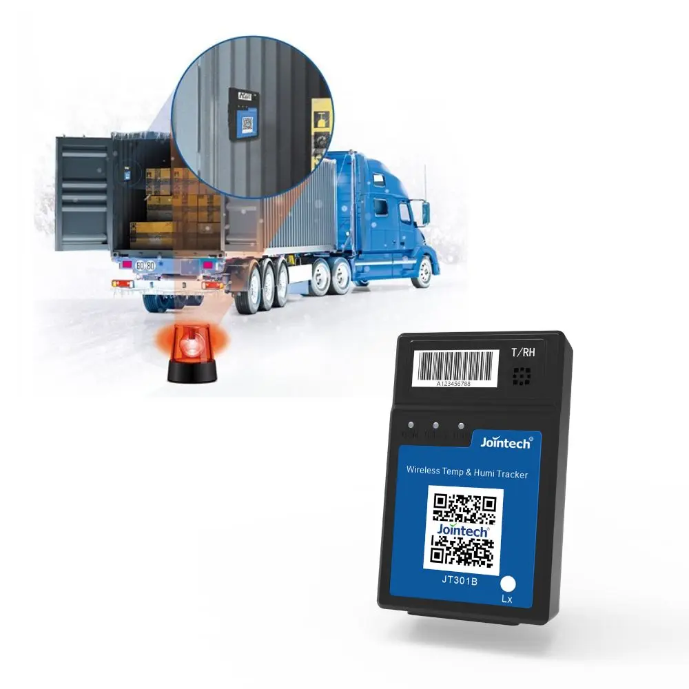 Smart Logistics Solution Temperature Humidity And Gps Location Tracker