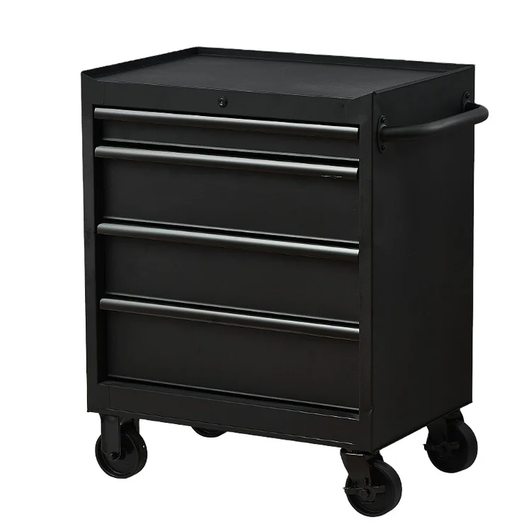 Best choice products portable stainless steel material roller tool box cabinet storage