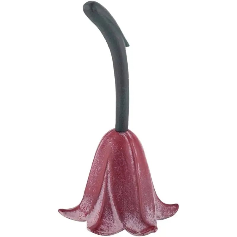Vintage Flower Shaped Hand Cranked Kitchen Service Bell For Dining And Home Use, Handheld Dinner Bell-[Jyqn A78G]