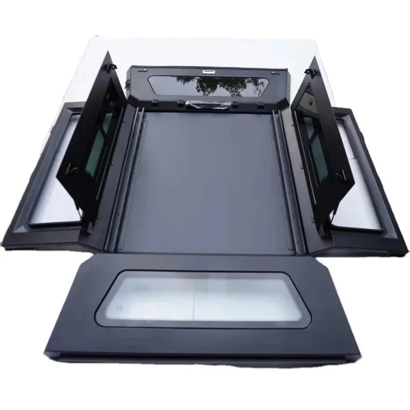 

Size-Tailored Hard Aluminum Alloy Canopy for for Tacoma 5ft for Ridgeline Top Camper Waterproof Anti-Rust Rear Tail