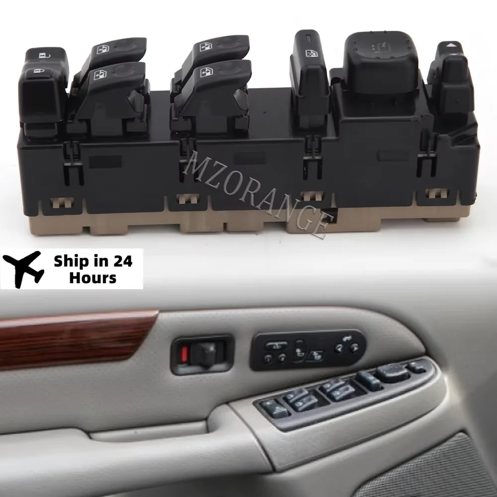 Car Window control Switch For Chevrolet Suburban Avalanche For Cadillac Escalade For GMC Yukon Sierra 2003-2006 15883319