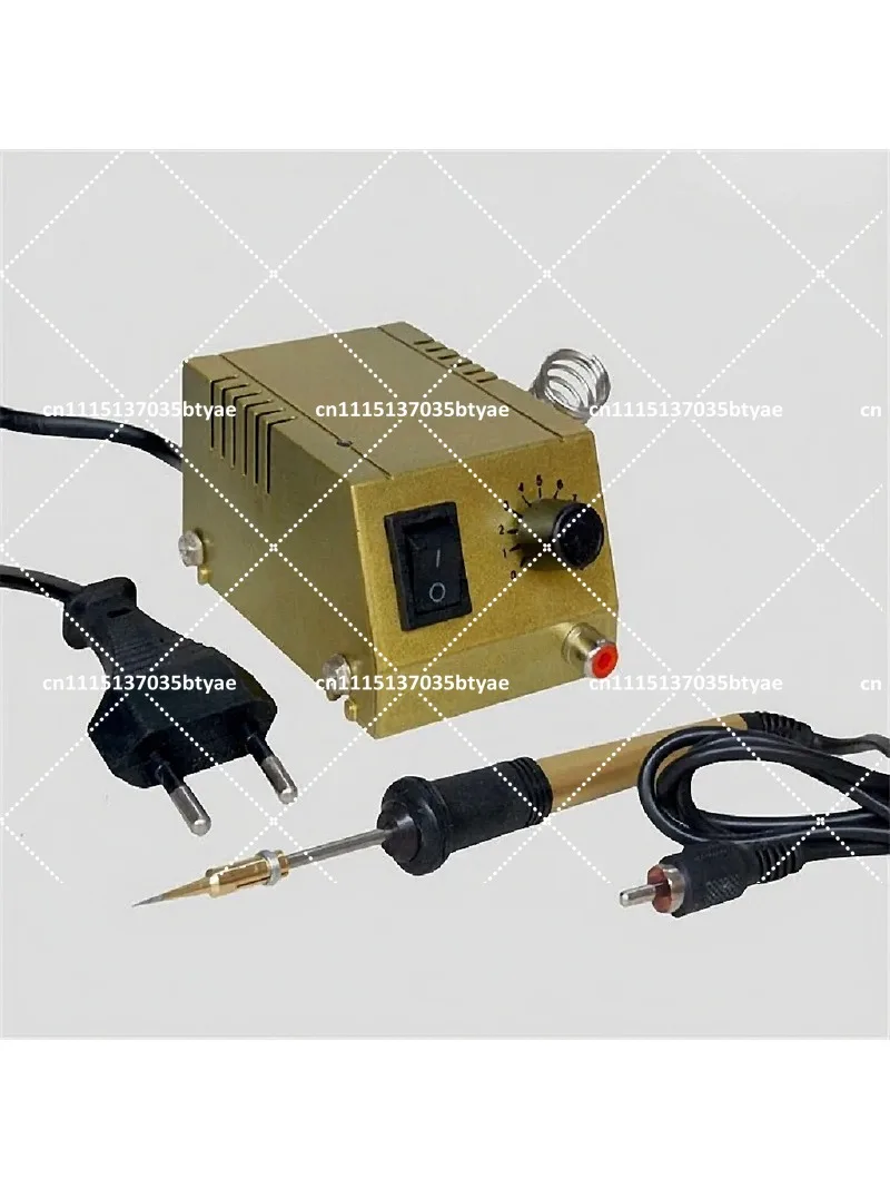 220V Mini Adjustable Thermostat Soldering Iron Portable Repair Tool AC Soldering Station Welding Equipment