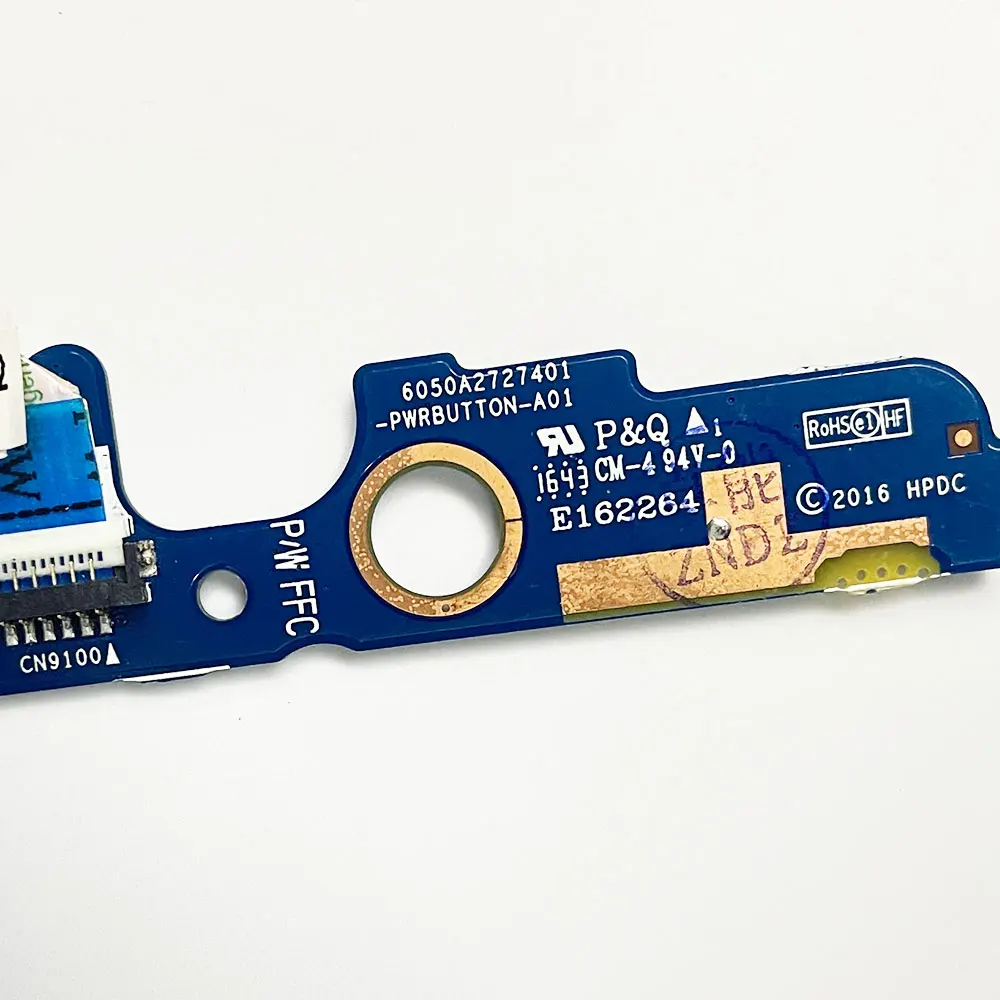 Placa Botón Power HP EliteBook 840/850 G3 con Cable - imagen 3