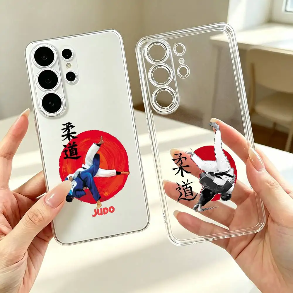 Jujitsu Judo-O  Phone Case Transparent Silicone Soft For Samsung S25,S24,S21,S22,S23,S30,Ultra,S20,Plus,Fe Gift