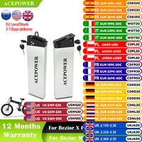 For Bezior X500/X500 pro/X1500/X1000/M26/XF200/X PLUS Folding Electric Bike 48V 52V Battery for Bezior ebike