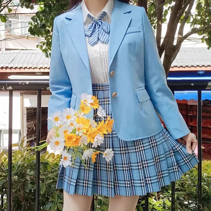

Japanese Korean School Uniforms for Girl Multicolor Long Blazer JK Sailor Anime Cos Costumes Women Student Clothes 2025 Hot Sale