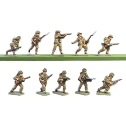 1/72 Scale Die-casting Resin Figure British Army Combat Propulsion Squad Model Assembly Kit Unpainted Free Shipping