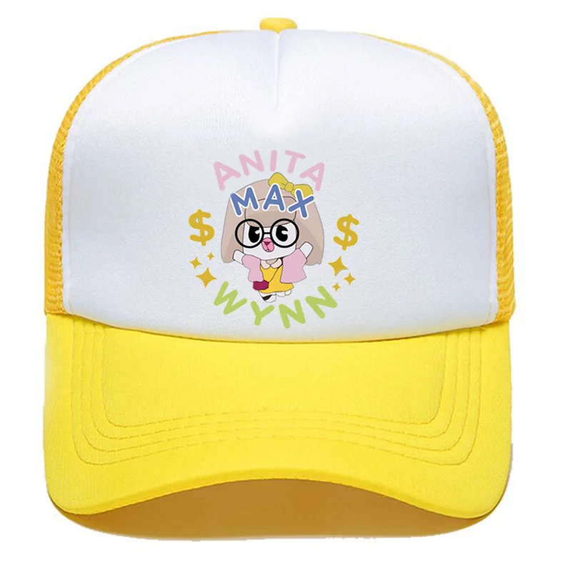 Trend ige anita max wynn Schaum Trucker Hut niedlichen Mesh Snapback Caps Junge Mädchen Sonne Strand Baseball Cap weibliche Sommer atmungsaktives Visier – Detail 11