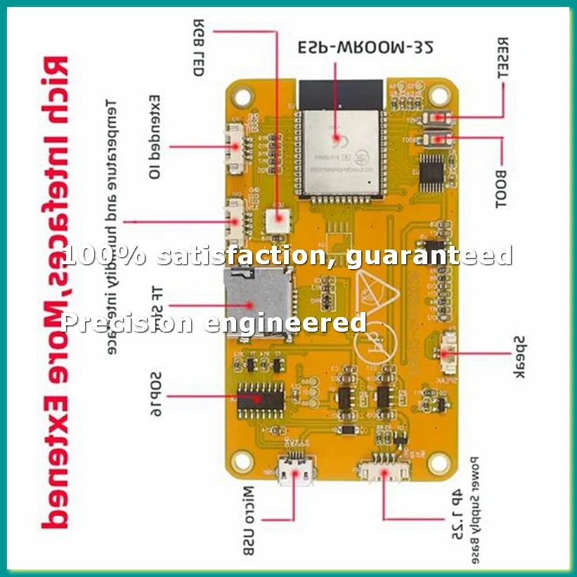 

3Pcs Bitcoin NerdMiner V2 NMMiner Hashrate 411KH/S ESP32 2.8 Inch Display Crypto Solo Lottery ESP32-2432S028R DROOM-A86Z