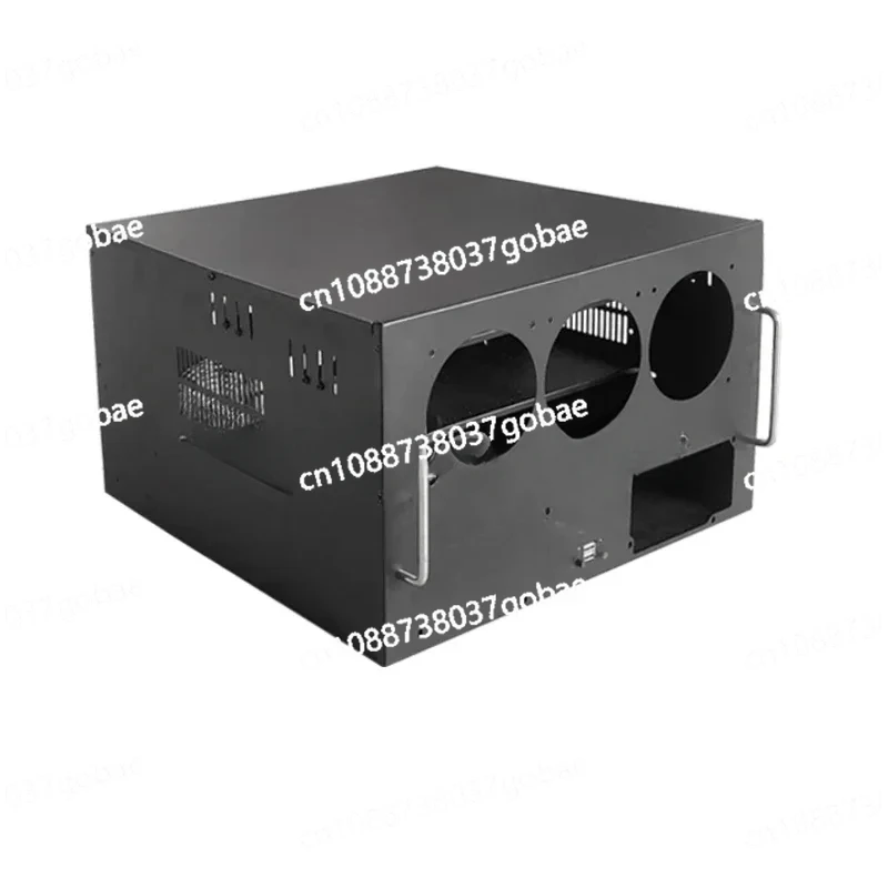 Майнинг-машина 6-8 карт для BTC ETH Prlatform Dual Power Bit 6U Mining Rig Frame Server Case 6GPU 8GPU