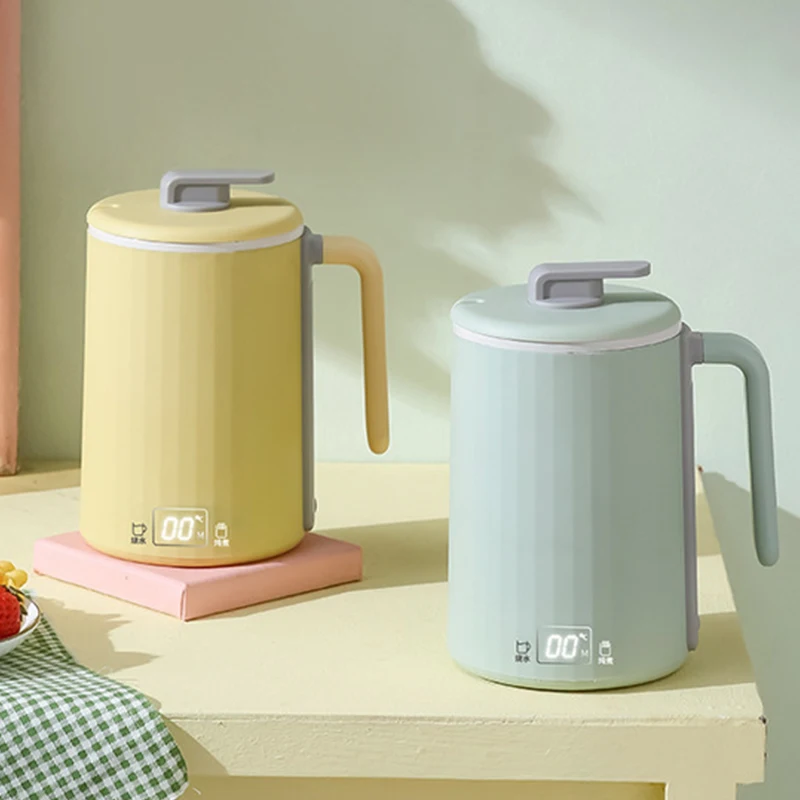 

450ml Electric Kettle Stew Cup Health Preserving Pot Portable Thermo Teapot Boiled Water Pot Desktop Electric Heating Cup