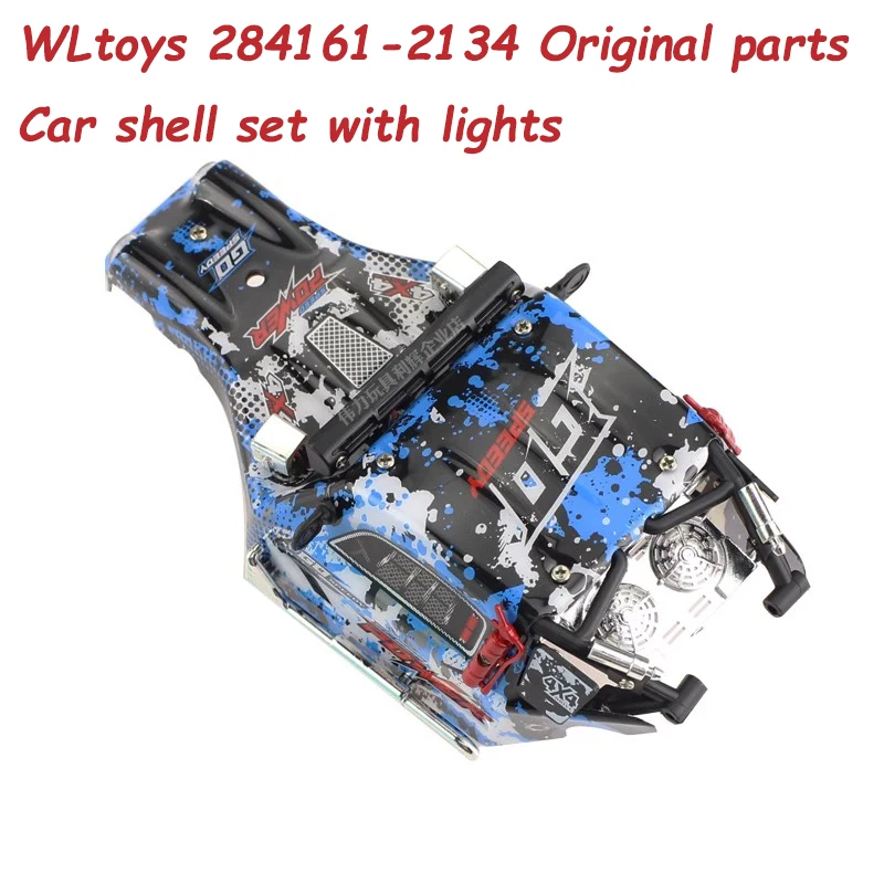 

WLtoys 284161 RC пульт дистанционного управления четырехколесный привод электрический внедорожник против комаров оригинальные детали 284161-2134 комплект оболочек с подсветкой