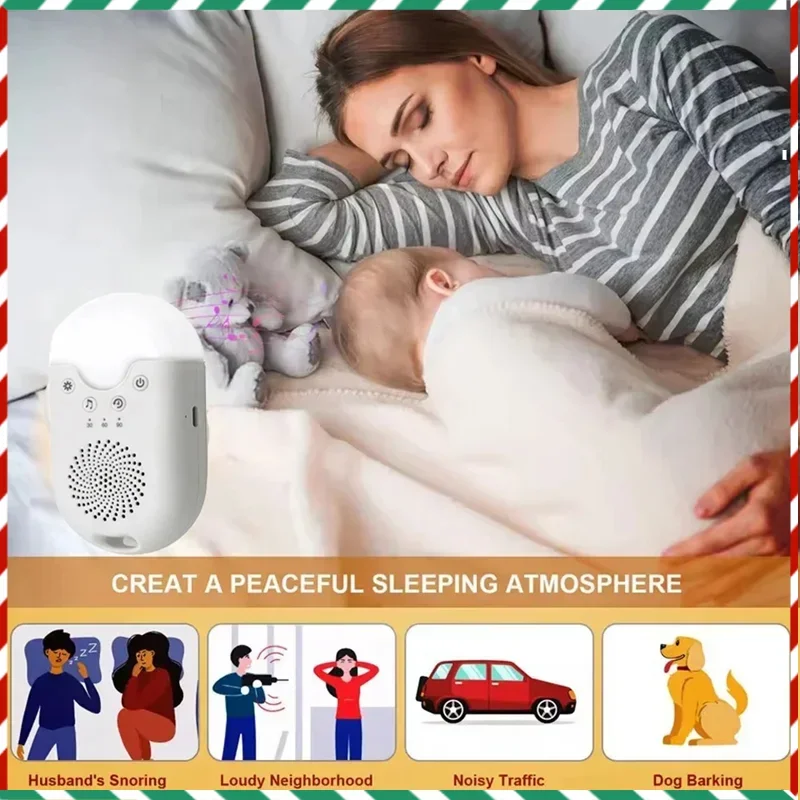 

Classy-Noise Sleep Machine Baby Sleep Instrument Elderly/Adult Anxiety Insomnia Bedside Audio Player Sleep