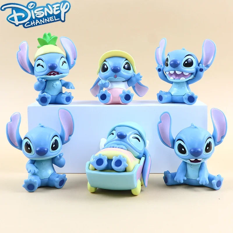 

Disney Stitch GarageKit Life Series Kawaii Anime Doll Sweet Girl Cute Boy Tabletop Decoration Adult Car Interior Matching Gifts