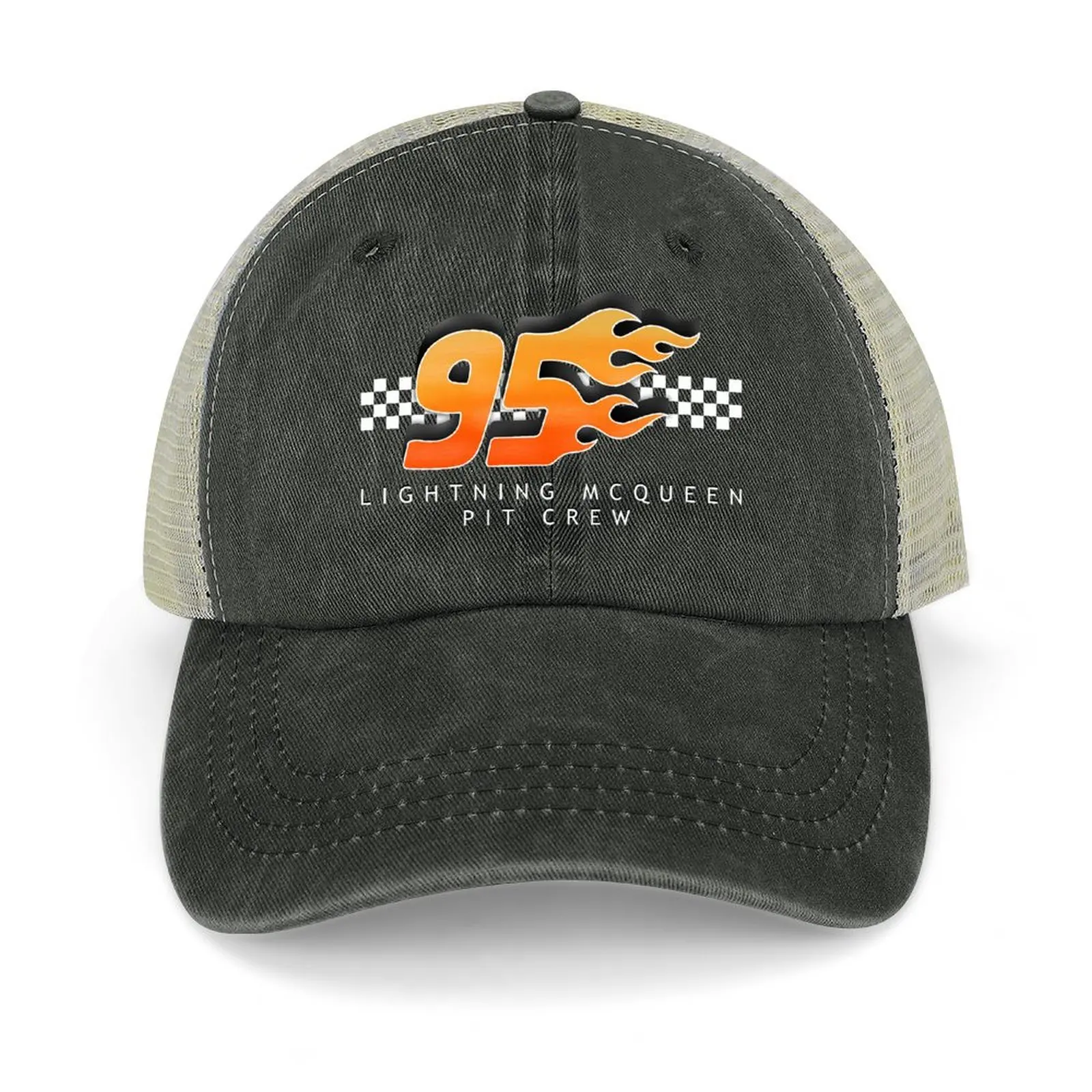 

Pit crew 95 Baseball Cap Trucker Hat Vintage Hat Beach Mountaineering Women Caps Men's