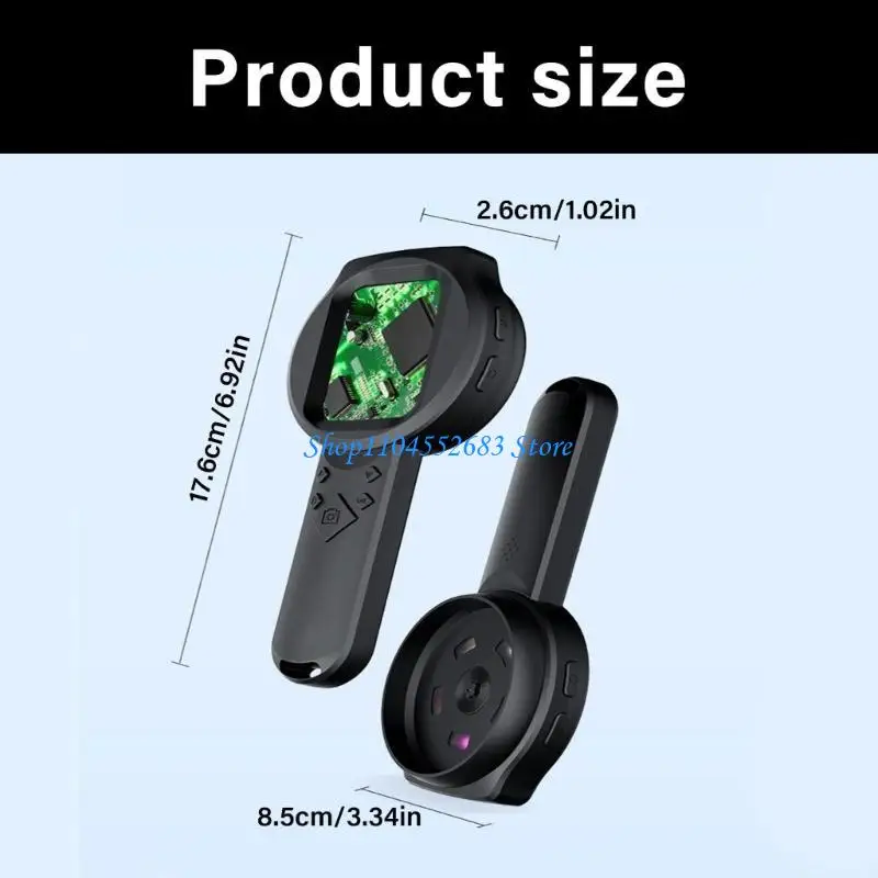 

Y6GD Digital Handheld Microscope 500x Magnification 2.8in Color Screen Support PC