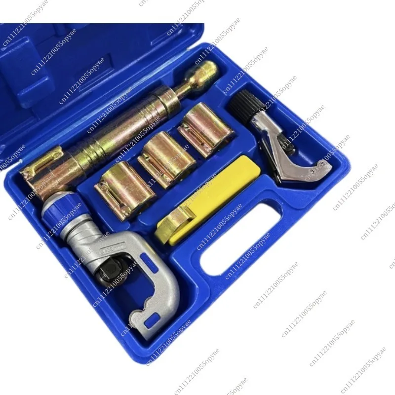 Stainless Steel Bellows Toolbox Set 3 4 6 Minute 1 Inch Punch Knocker Pipe Cutter Gas Pipe Crimping Kit