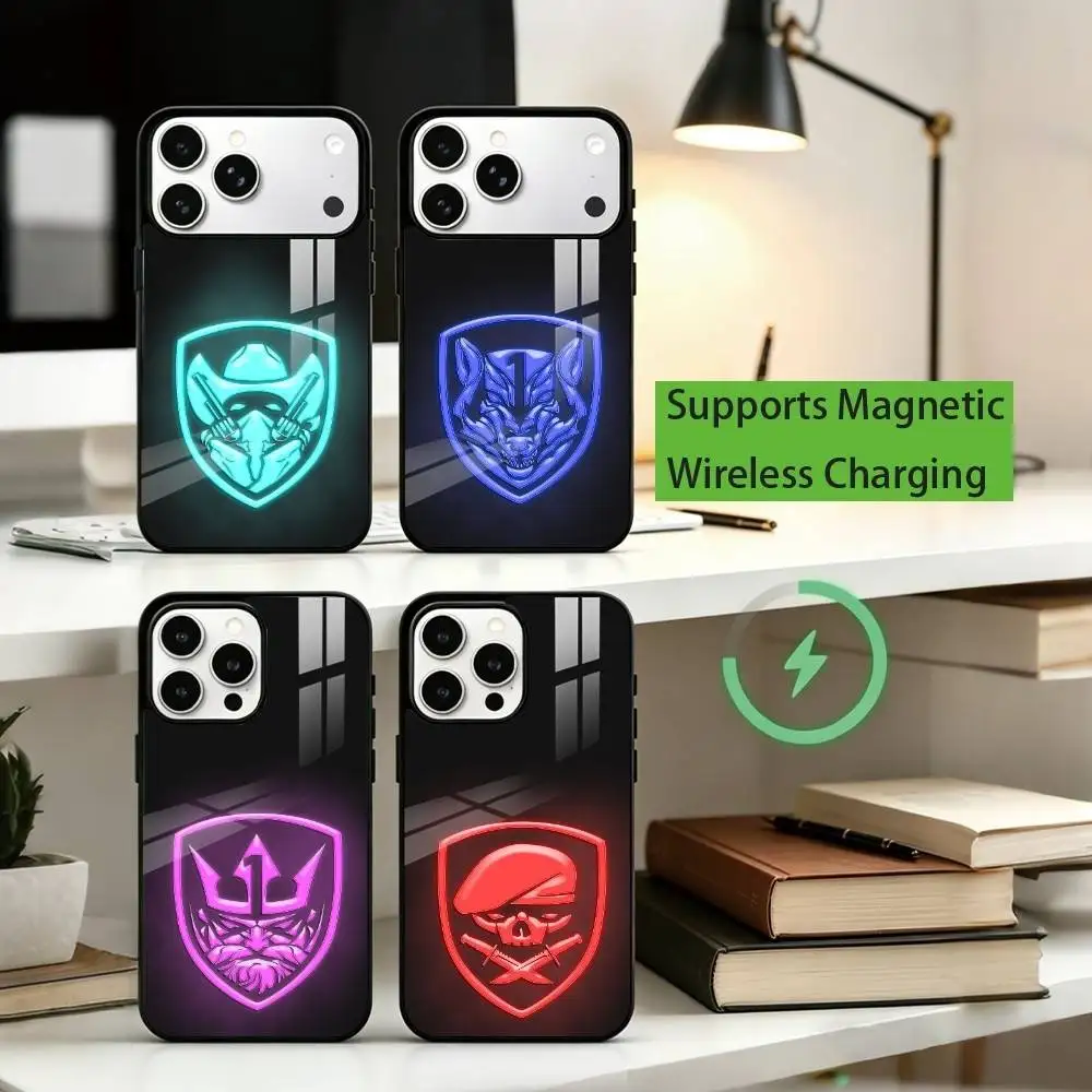 G-Game M-Medal of Honor Phone Case For iPhone17,16,15,14,13,12,11 Plus,Pro Allows magnetic wireless charging