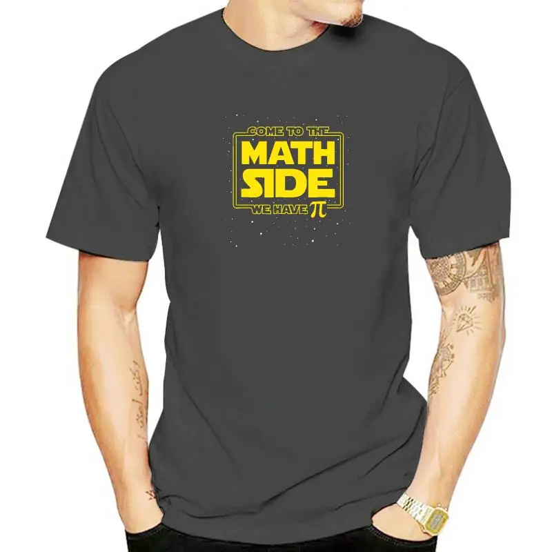 Day Funny T-Shirt Come To The Math Side We Have Pi Gift T Shirt Graphic Fashionable Cotton Men's T Shirt Hip Hop