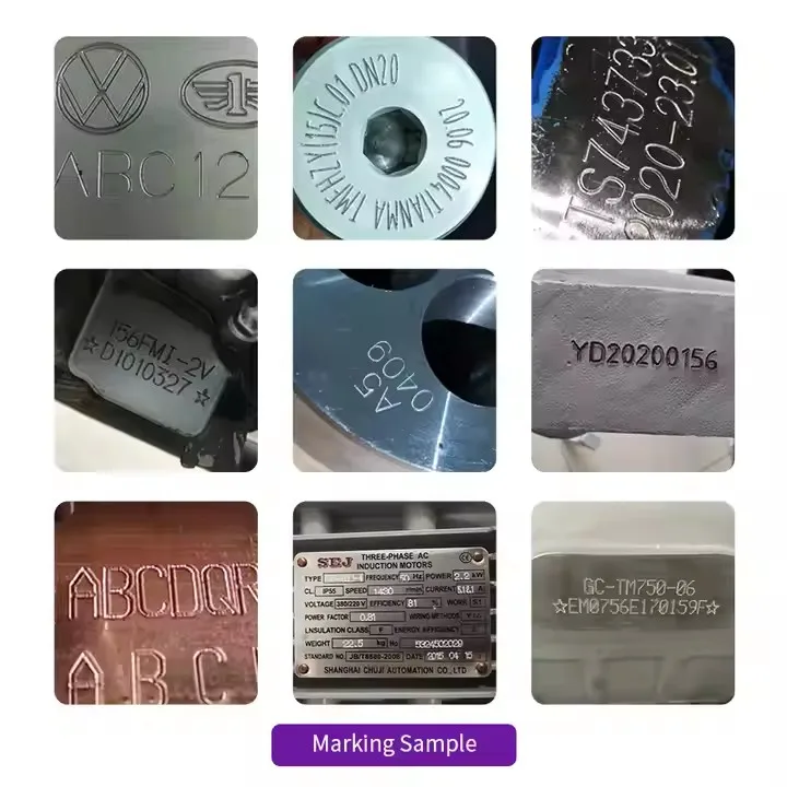 Mini Portable Dot Peen Engraving Machine Battery Powered Automatic VIN QR Marker ZIXU Handheld Electrical Metal Marking Machine