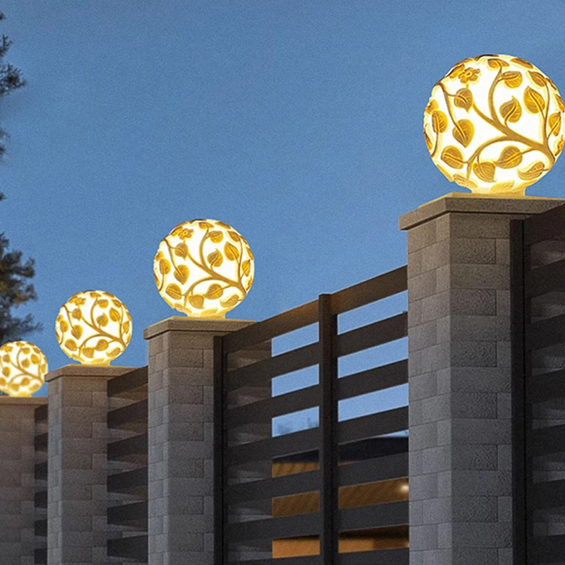 Outdoor column lights solar LED column lights non solar lights outdoor garden decorations outdoor garden lights view 6
