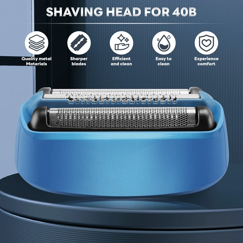 Replacement Shaver Foil & Cutter Head For Braun 40B Shaver CT2S CT2CC CT3CC CT4S CT4CC CT5CC CT6CC Head Blade