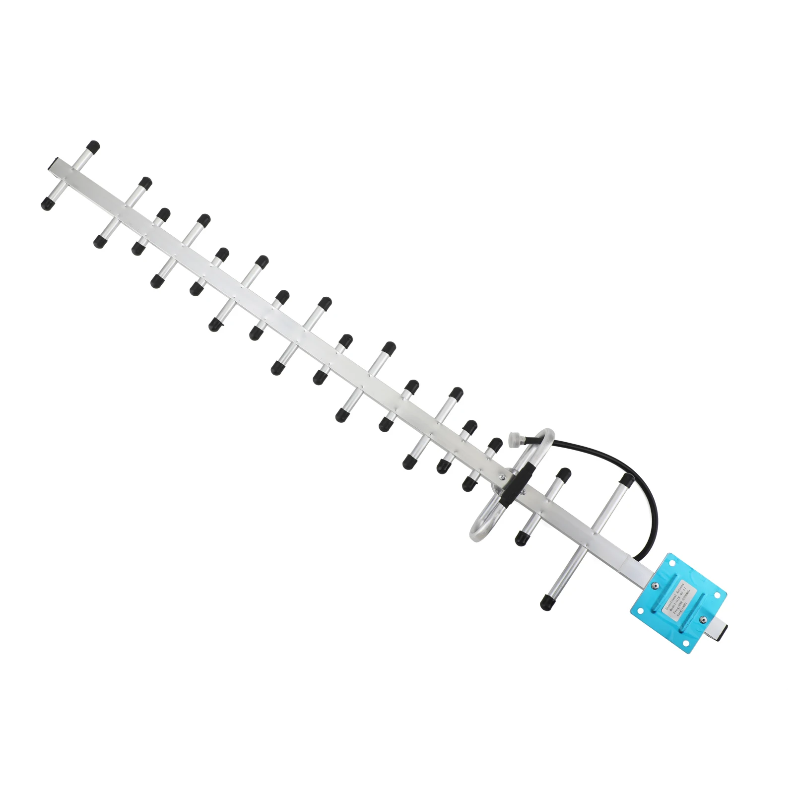 N أنثى هوائي خارجي خارجي 19/20dBi 2G/3G/4G 698-2700MHz هوائي Yagi لمكرر الهاتف المحمول GSM UMTS LTE