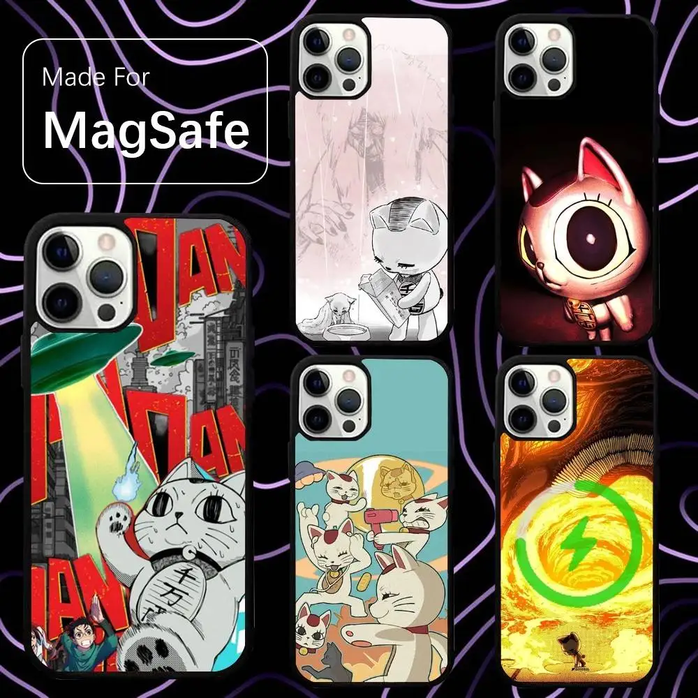 

D-DandadanS Turbo Granny Phone Case For iPhone 16,15,14,13,12,11,Pro,Max,Plus,Mini,SE New Magsafe Magnetic Wireless Charging