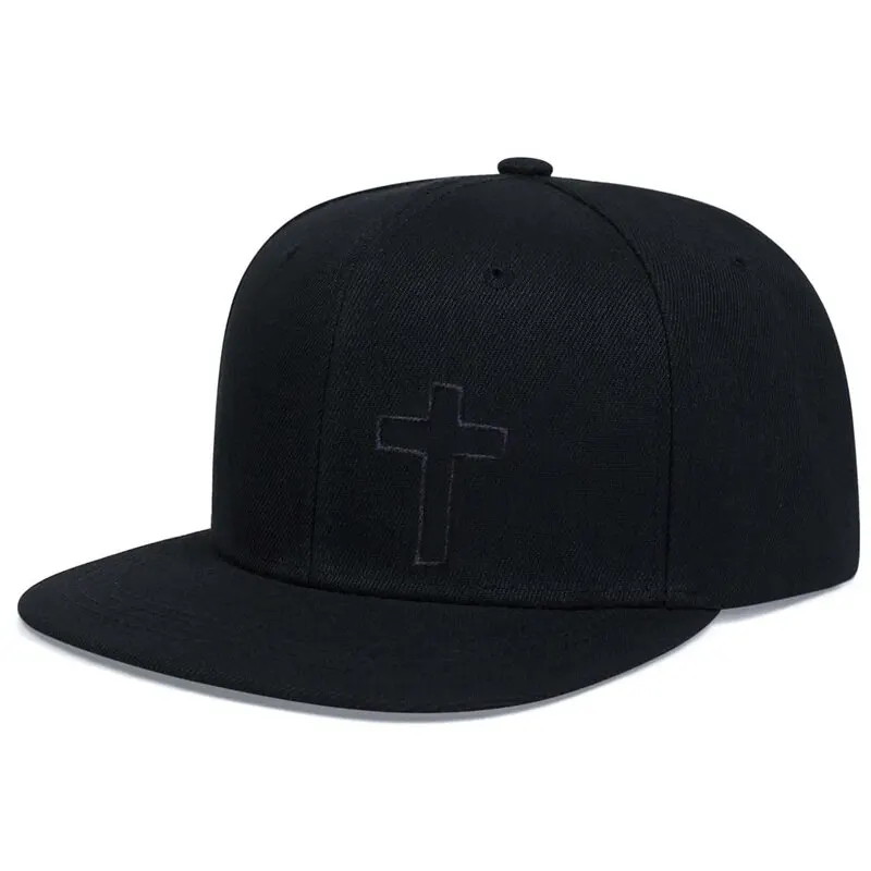 Unisex haft krzyżykowy czapki hip-hopowe regulowane kapsle baseballówka w stylu Casual kapelusz przeciwsłoneczny