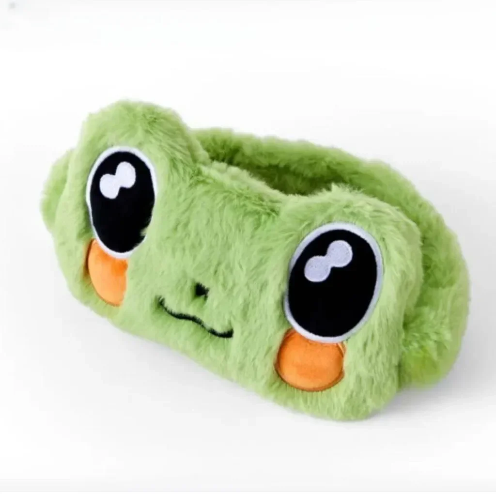 Kpop Idol The 8 Artist Made Frog Eye Mask for Sleeping Blackout Cover Eyes Comfort Blindfold Cute Eye Mask