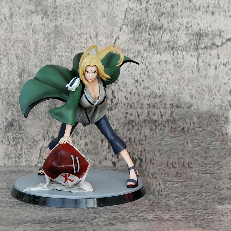 

Милый аниме Tsunade Kizuna, связь Battle Ver. ПВХ экшн-Фигурка Статуя Коллекционная модель детские игрушки кукла 15 см