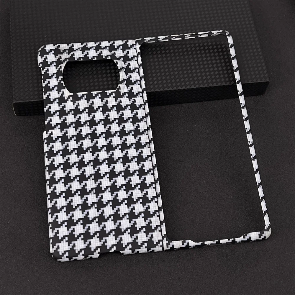 ACC-Carbon Carbon Fiber Phone Case For Huawei Mate X3 Aramid Fiber Phone Cover Ultra-Thin Anti-Fall Business Mate X3 5G Shell