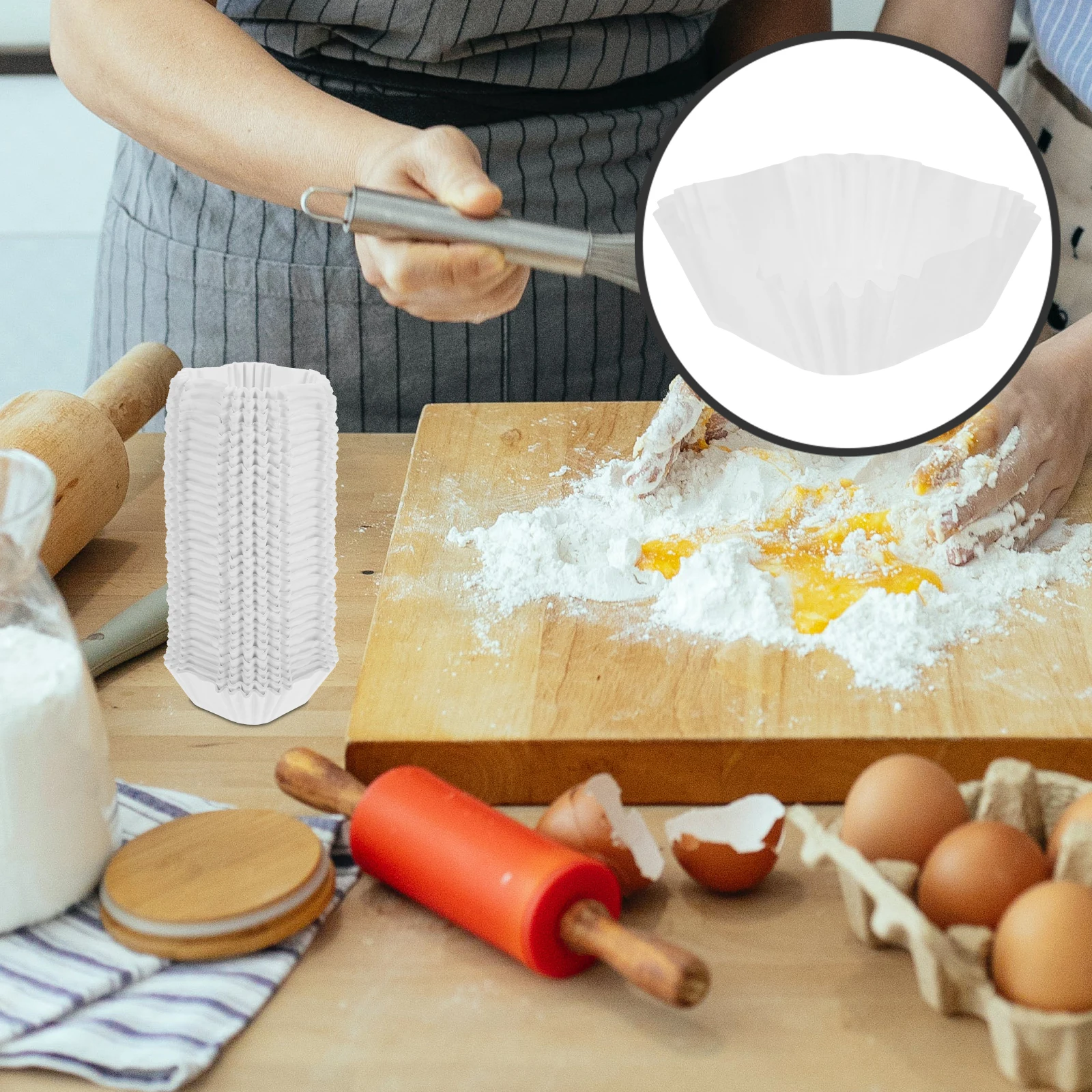 

1000 шт., белые держатели для кексов, вкладыши, держатели, пергаментная бумага, вкладыши для кексов, чашки для кексов, хлебобулочные кухонные инструменты