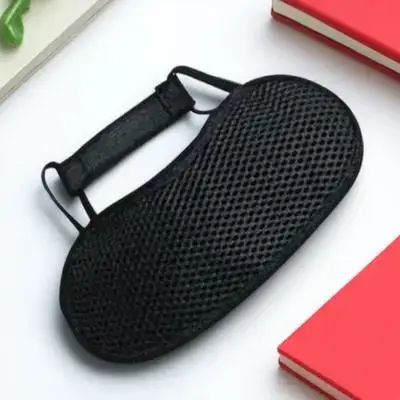 

Sleeping Mask Bamboo Charcoal Eye Mask Beige Highly Elastic Lightweight Breathable Blindfold for Travel Nap
