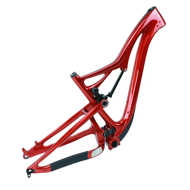 

New Design Internal Cable Full Suspension Enduro Bike Carbon Frame Thru-axle Model Carbon T800 Bicycle Parts Bike Frame