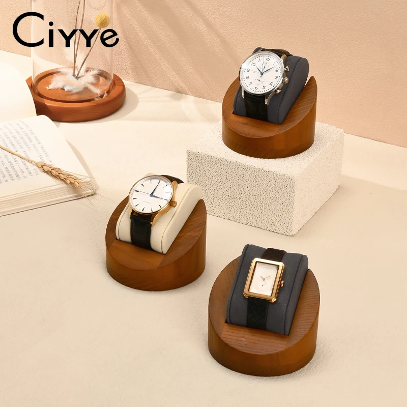 

Ciyye Solid Wood Watch Display Stand Watch Storage Jewelry Watch Stents Jewelry Organizer Desktop Watch Storage Display Props