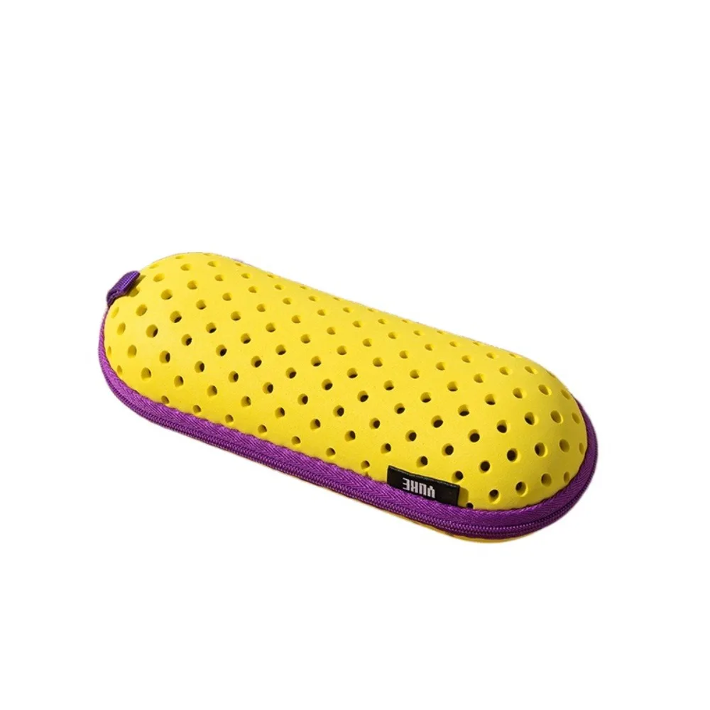 

Fashion Anti-Fog Protective Swim Goggles Case EVA Hollow Eyeglasses Holder Waterproof Soft Glasses Storage Box Women/Men