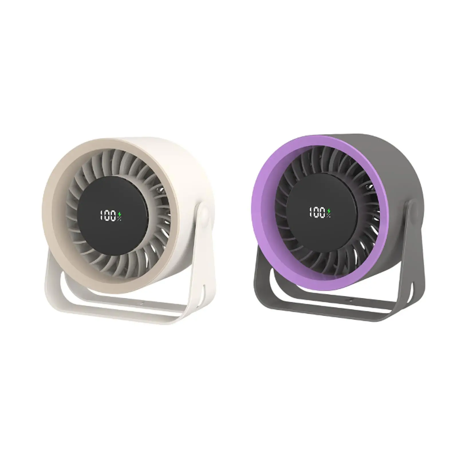 พัดลมตั้งโต๊ะขนาดเล็ก พัดลมพกพา ปรับน้ําหนักเบา USB ชาร์จพัดลมส่วนตัว พัดลมหมุนเวียนสําหรับเดินทาง แคมป์ปิ้ง ทริป สํานักงาน