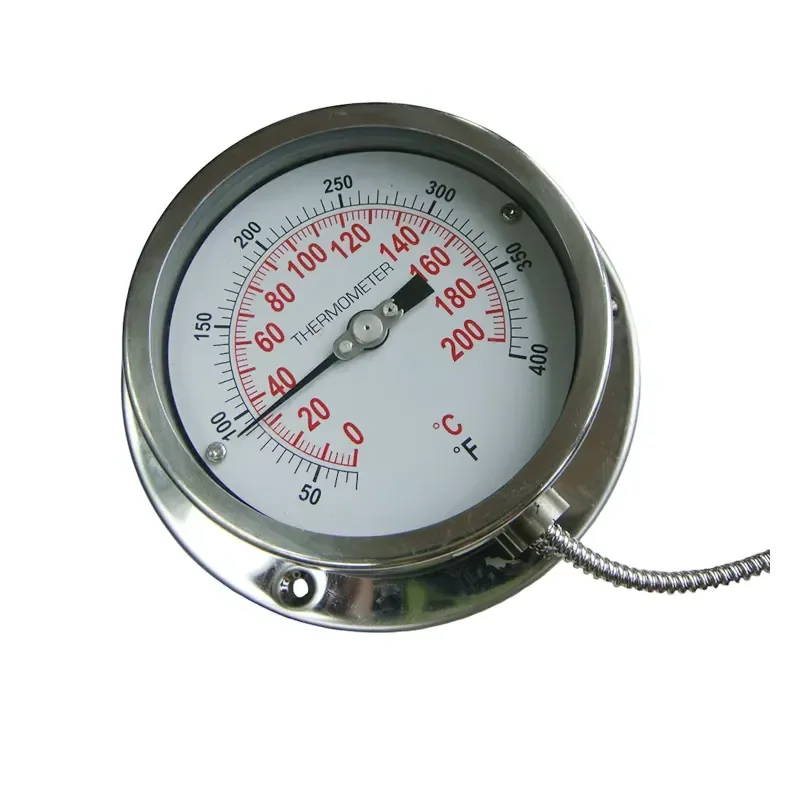 Stainless Steel Thermometer with Capillary Tube Capillary Thermometer