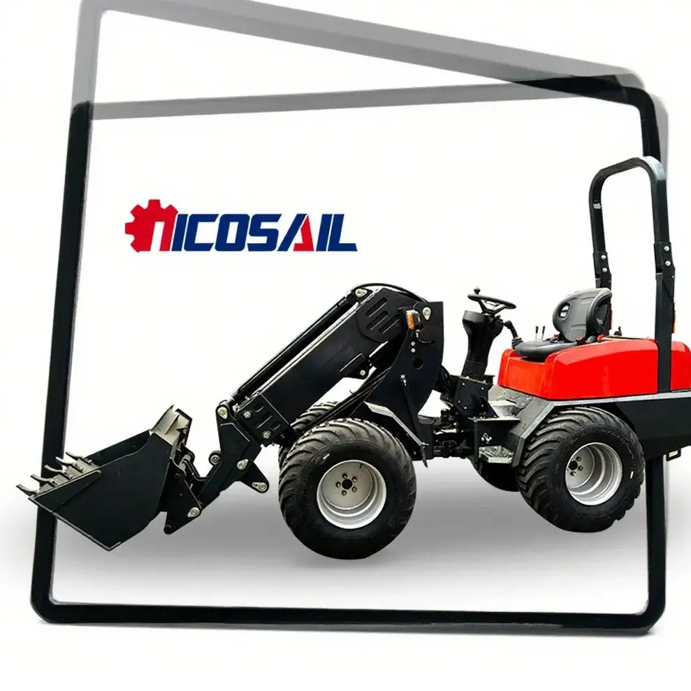 منتج مخصص من العلامة التجارية الصينية، محمل مدمج، ذراع تلسكوبي، رافعة عجلات صغيرة #1