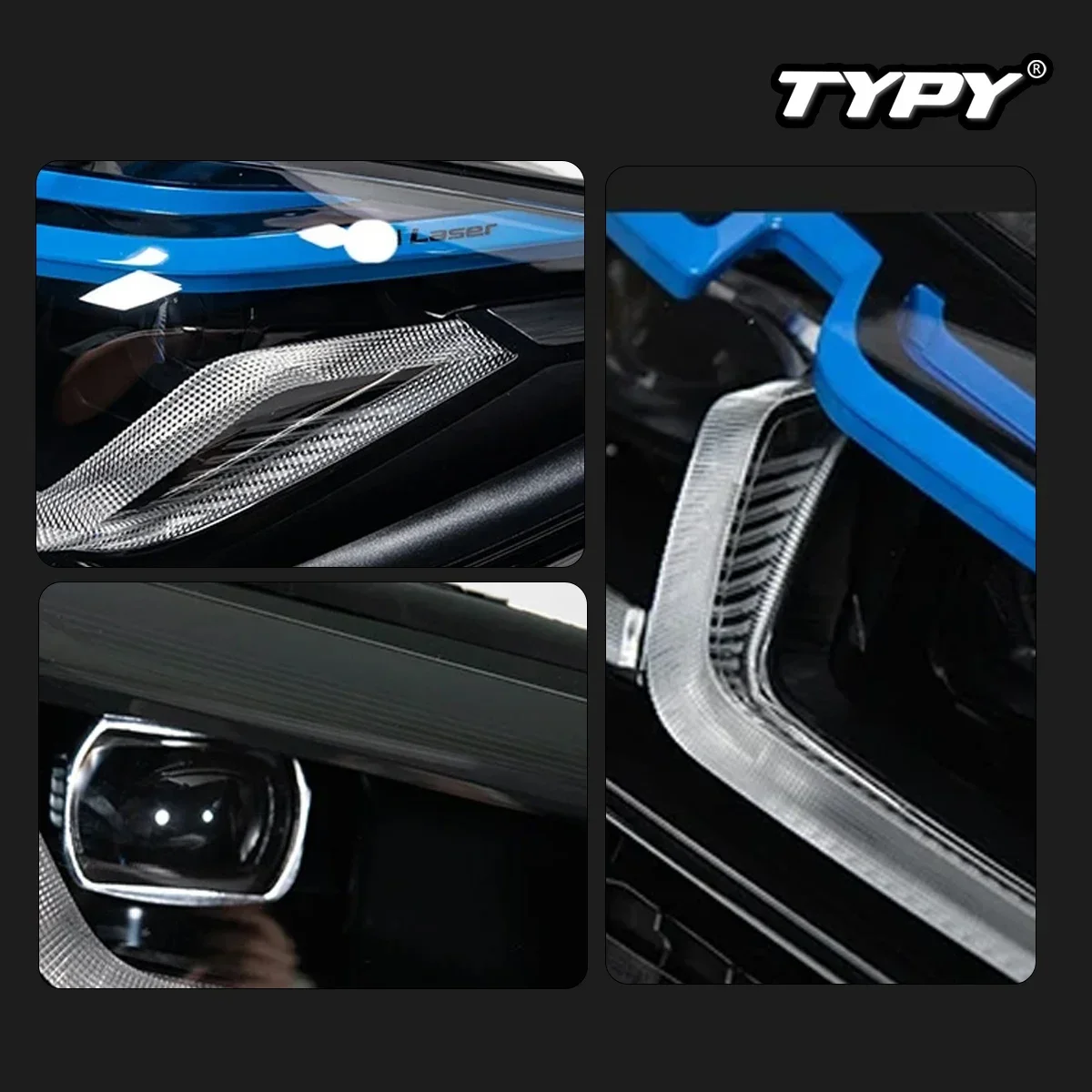 

TYPY Новый светодиодный налобный фонарь, модифицированный для BMW 5 серии G30 G38, фара 2017-2020, динамический сигнальный налобный фонарь, автоаксессуары