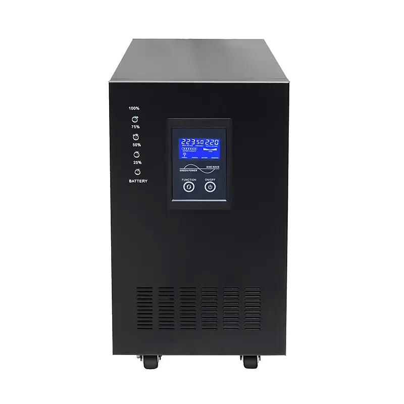1500W Off Grid Solar Inverter Solar Power System Reverse Connect Protection for Home Use