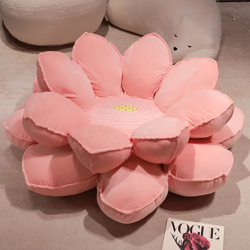 Lotus Seat Cushion Funny Butt Cushion Bay Window Lazy Sofa Pouf Home Tatami