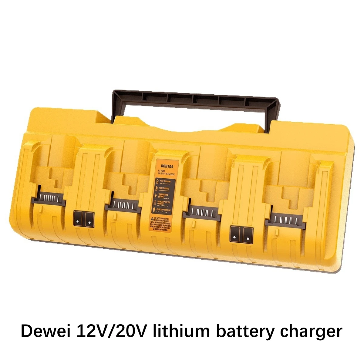 14.4-18v 12-20v Lithium Battery Compatible Charger Four Slots Independent 3a Fast Charging 디월트 충전기 디월트 배터리 충전기